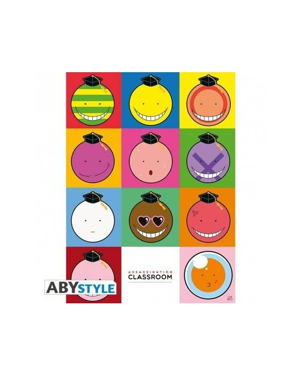 ASSASSINATION CLASSROOM - Poster "Koro Faces" (52x38) ABYDCO385  5,...