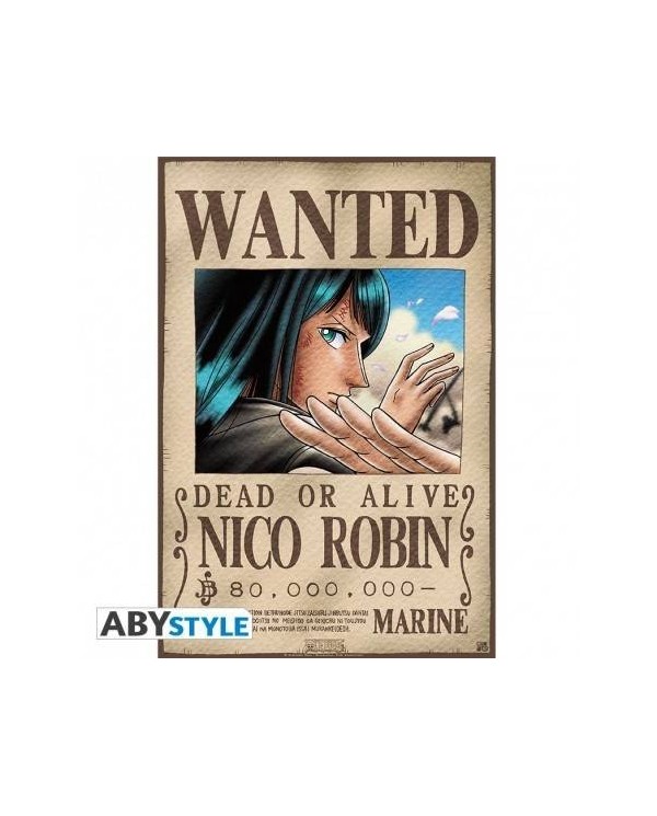 ONE PIECE - Poster "Wanted Robin" (52x35)* ABYDCO185  5,00 €