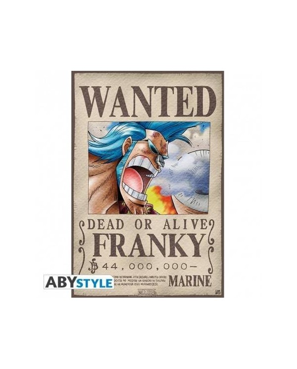 ONE PIECE - Poster "Wanted Franky" (52x35)* ABYDCO184  5,00 €