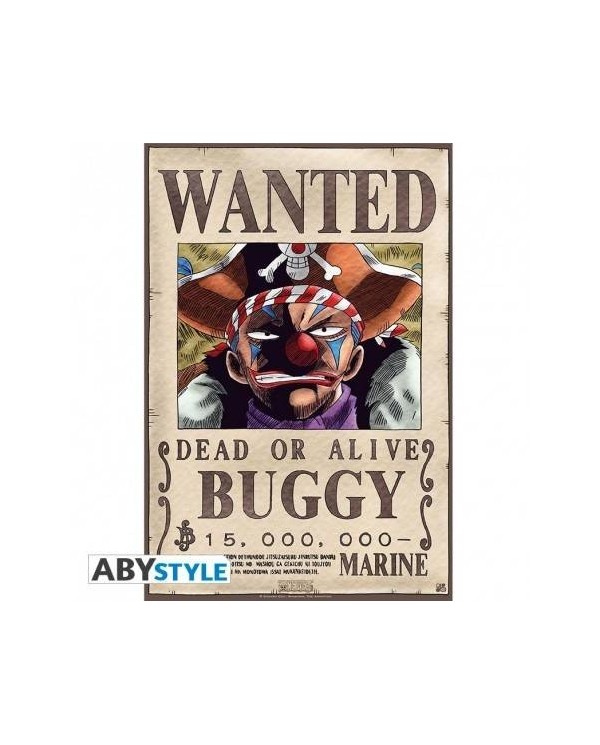 ONE PIECE - Poster "Wanted Buggy" (52x35) ABYDCO227  5,00 €