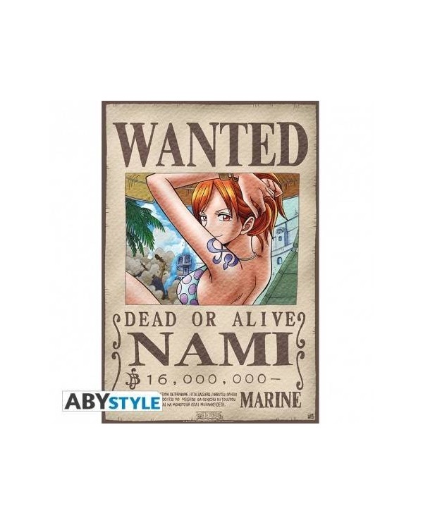 ONE PIECE - Poster "Wanted Nami" (52x35)* ABYDCO104  5,00 €