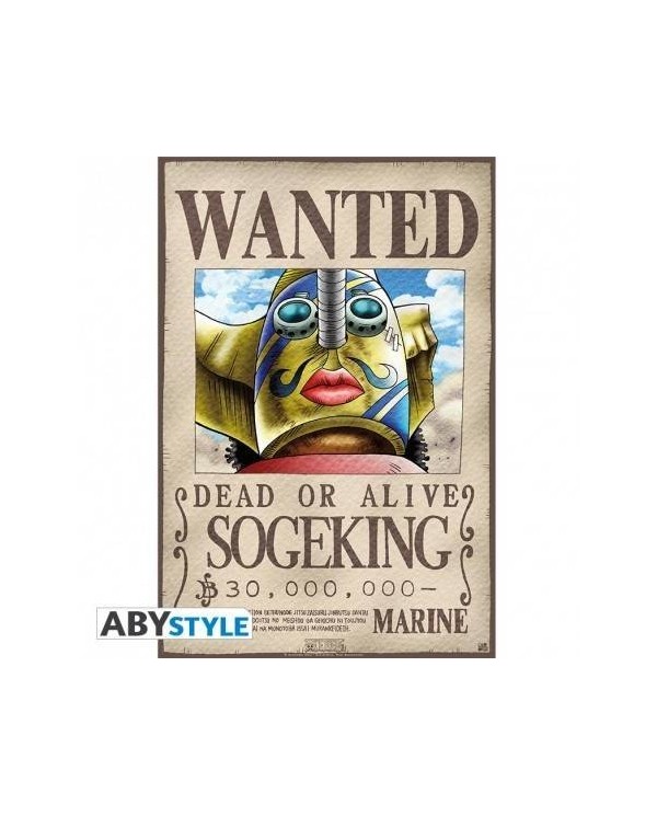 ONE PIECE - Poster "Wanted Sogeking" (52x35)* ABYDCO128  5,00 €