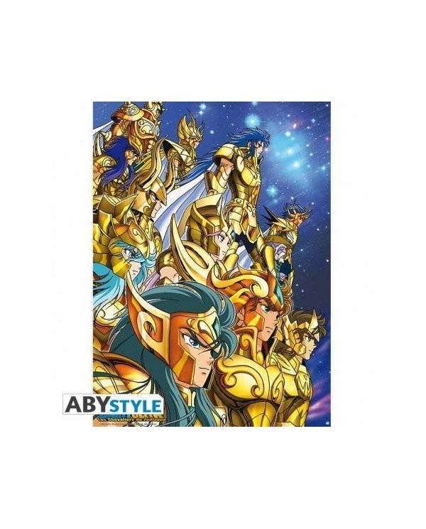 SAINT SEIYA - Poster "Caballeros de Oro" (52x38) ABYDCO203  5,00 €