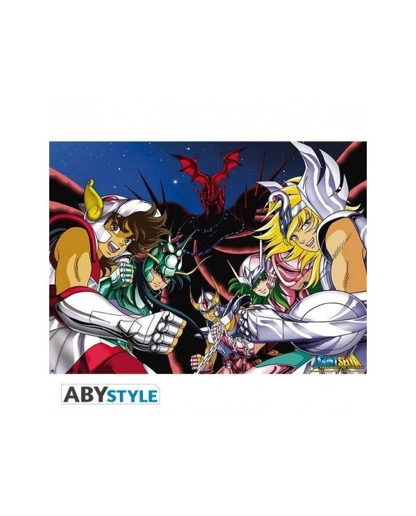 SAINT SEIYA - Poster "Caballeros de Bronce" (52x38) ABYDCO202  5,00 €