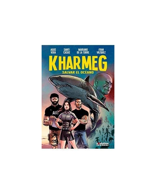 KHARMEG: SALVAR EL OCEANO 9788413344836 PANINI 15,00 €