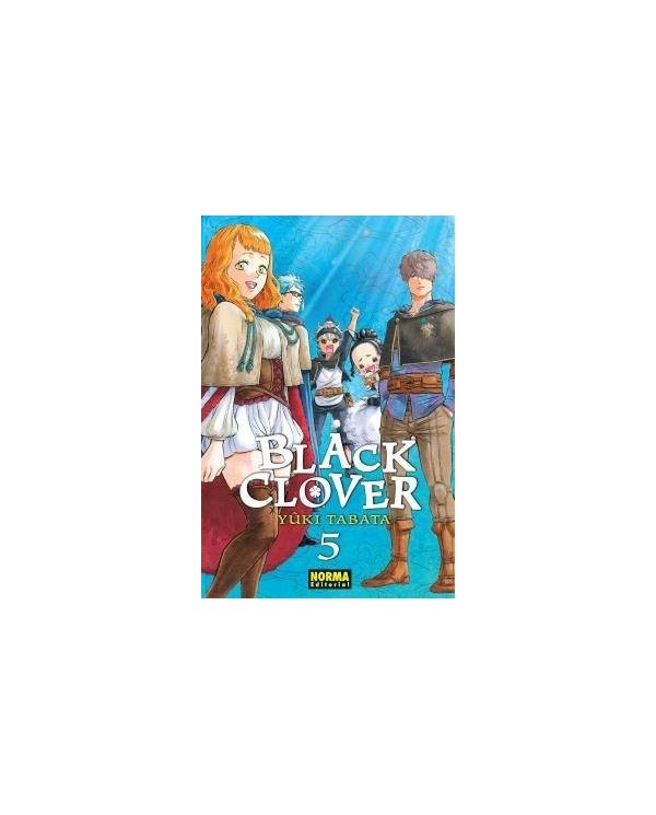 BLACK CLOVER 5 (Yuki Tabata) 9788467928020 NORMA EDITORIAL 8,00 €