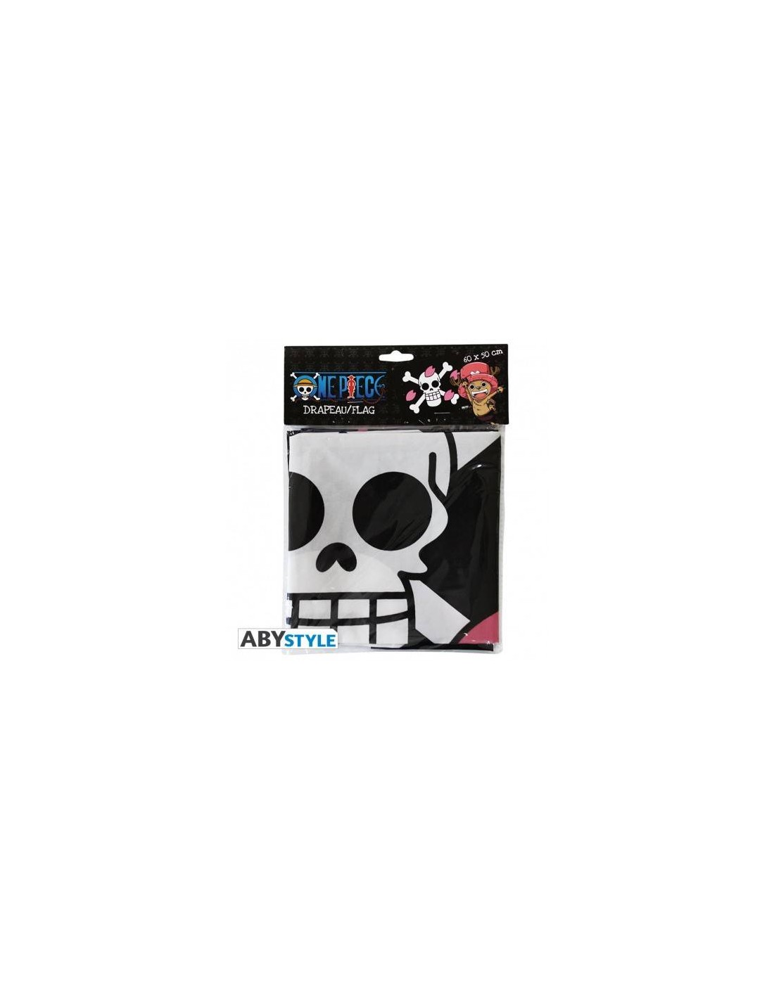 ONE PIECE, ONE PIECE - Drapeau Skull - Luffy (50x60) - ABYSTYLE