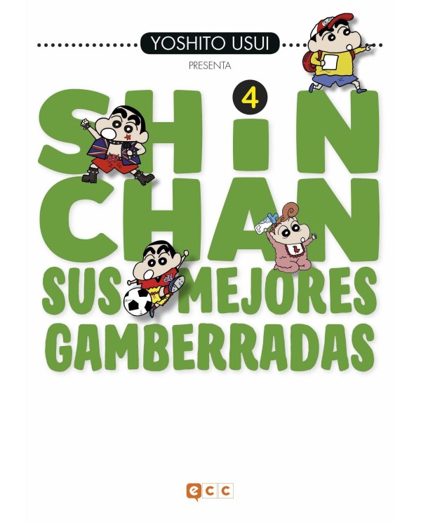 Shin-chan: Sus mejores gamberradas núm. 04 9788417316273 ECC 12,95 €