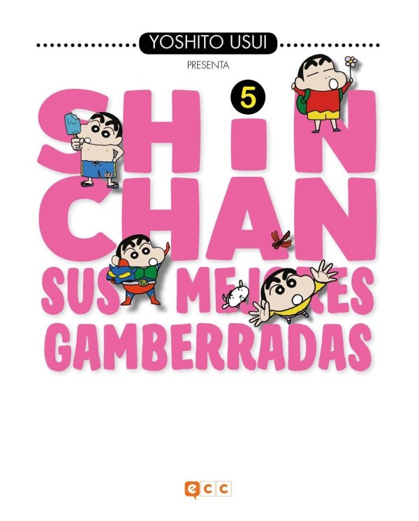 Shin-chan: Sus mejores gamberradas núm. 05 9788417354428 ECC 12,95 €