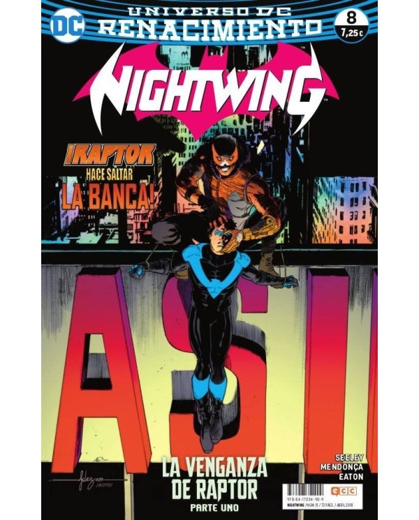 Nightwing núm. 15/08 (Renacimiento) 9788417354909 ECC 7,25 €