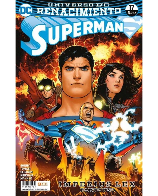 Superman núm. 72/ 17 (Renacimiento) 9788417354930 ECC 3,25 €