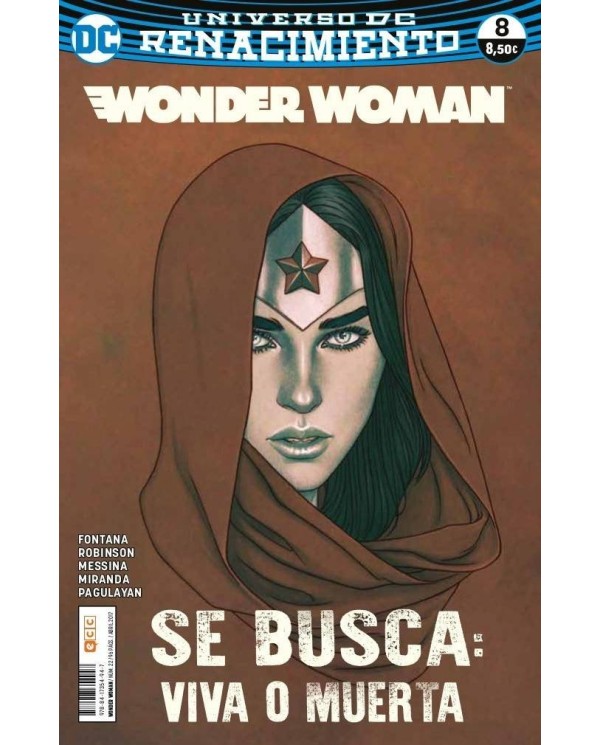 Wonder Woman núm. 22/8 (Renacimiento) 9788417354947 ECC 8,50 €