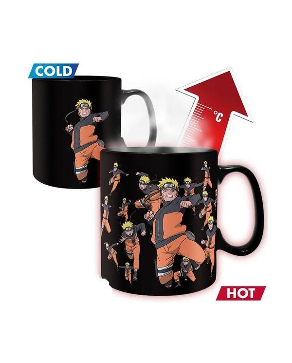 NARUTO SHIPPUDEN - TAZA TÉRMICA 460 ML 