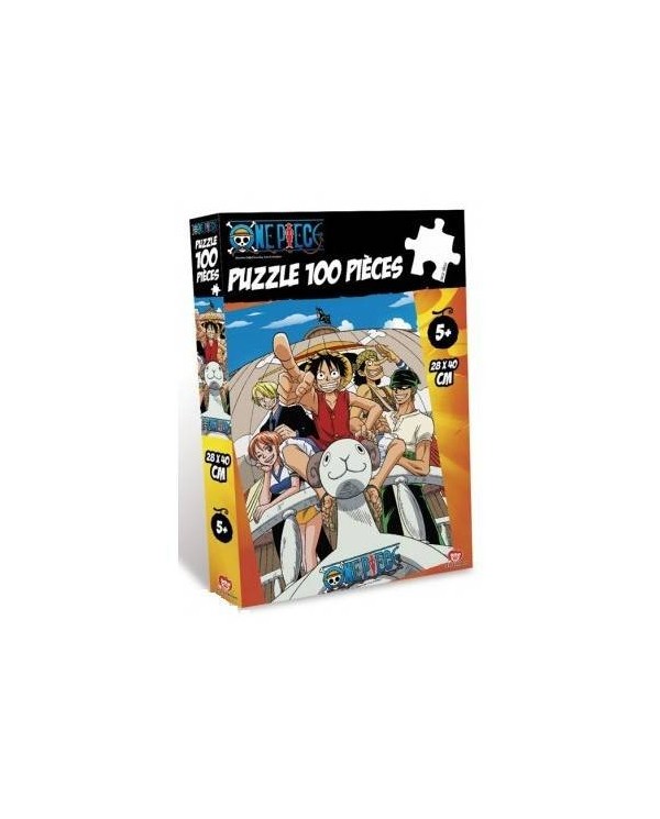 ONE PIECE - PUZZLE 100 PIEZAS LUFFY Y GRUPO