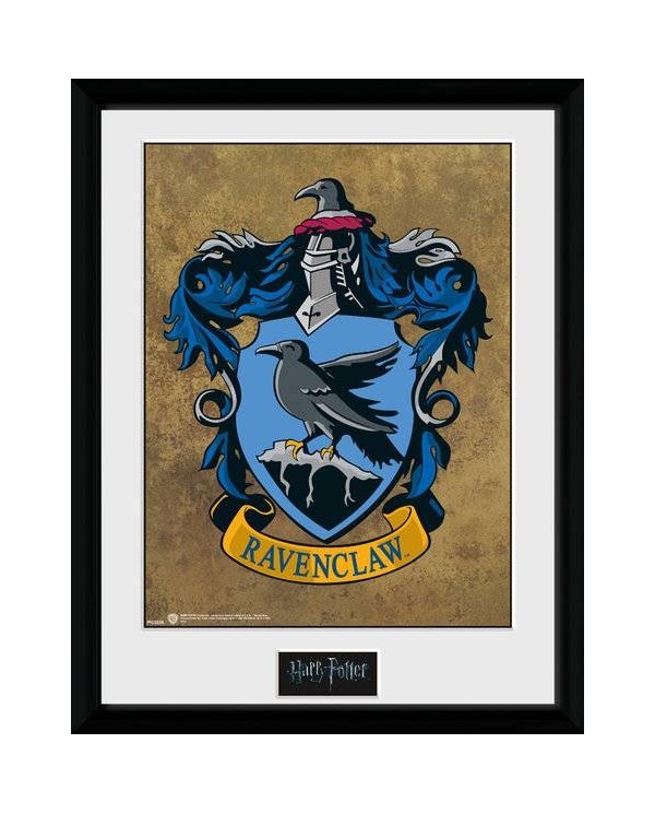 HARRY POTTER - POSTER RAVENCLAW ENMARCADO