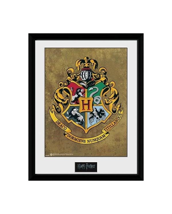 HARRY POTTER - POSTER HOGWARTS ENMARCADO