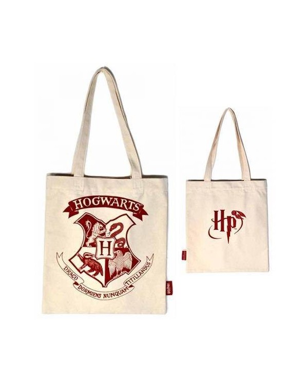 HARRY POTTER - BOLSA DE ALGODON ESCUDO HOGWARTS