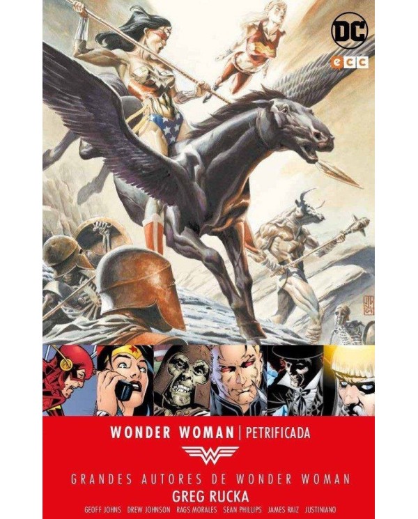 Grandes Autores de Wonder Woman: Greg Rucka - De piedra