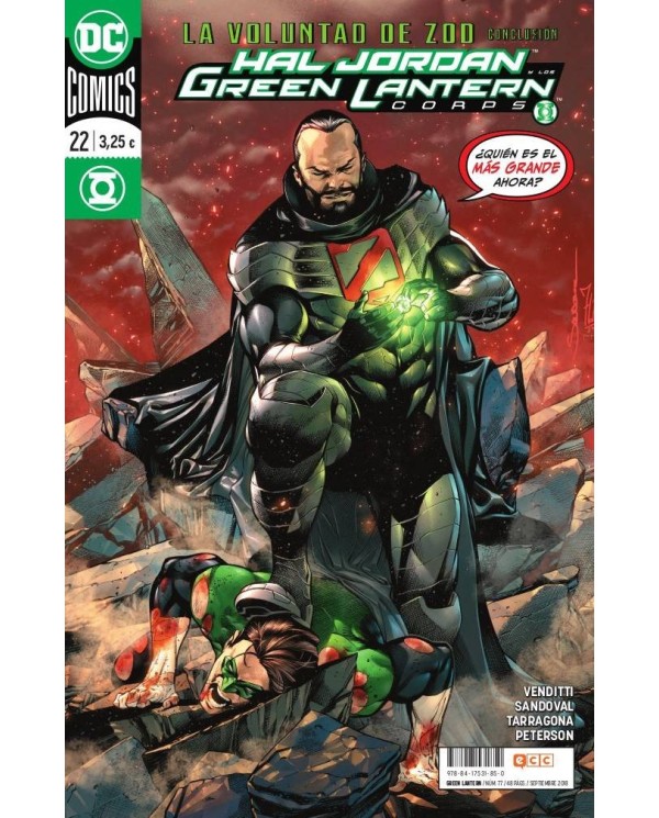 Green Lantern núm. 77/22 (Renacimiento) 9788417531850 ECC 3,25 €