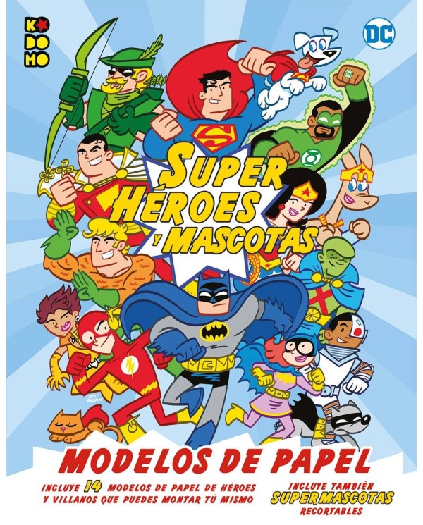 Superhéroes y mascotas: Modelos de papel 9788417480462 ECC 12,45 €