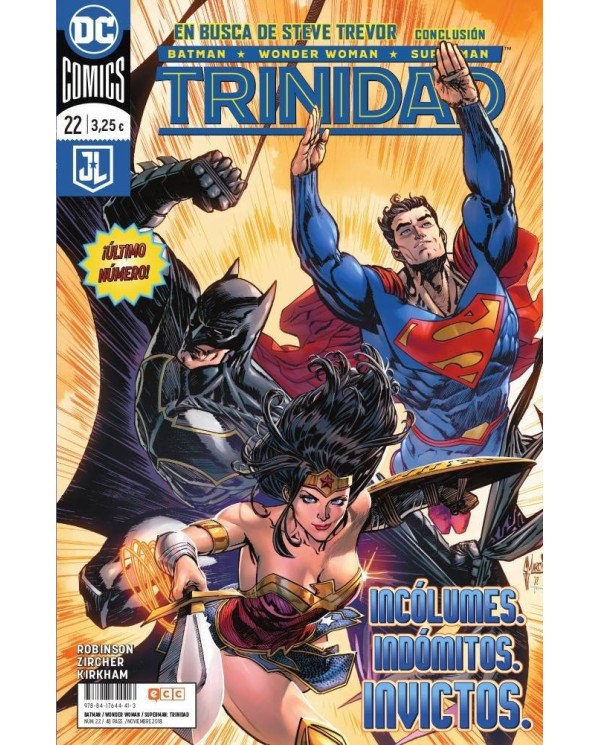 BATMAN/WONDER WOMAN/SUPERMAN: TRINIDAD NÚM. 22 ECC EDICIONES3,13 €3...