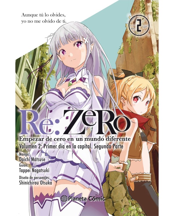 Re:Zero (manga) nº 02  9788491468707 PLANETA COMIC 9,57 €