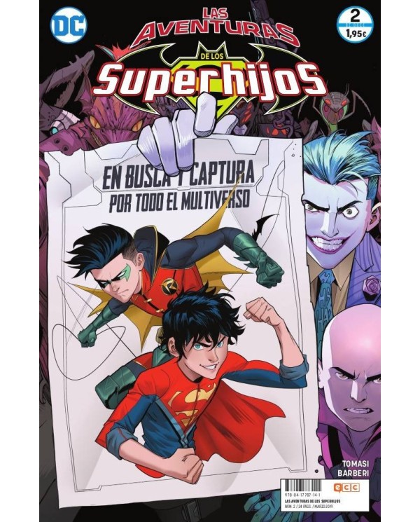 LAS AVENTURAS DE LOS SUPERHIJOS NÚM. 02  9788417787141 ECC 1,88 €