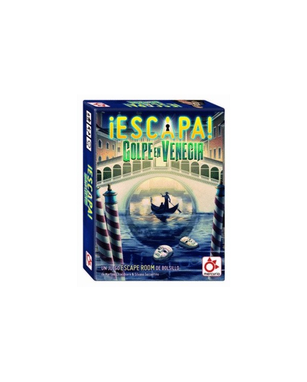 ESCAPA GOLPE EN VENECIA - JUEGO DE ESCAPE  8437015001470  10,50 €