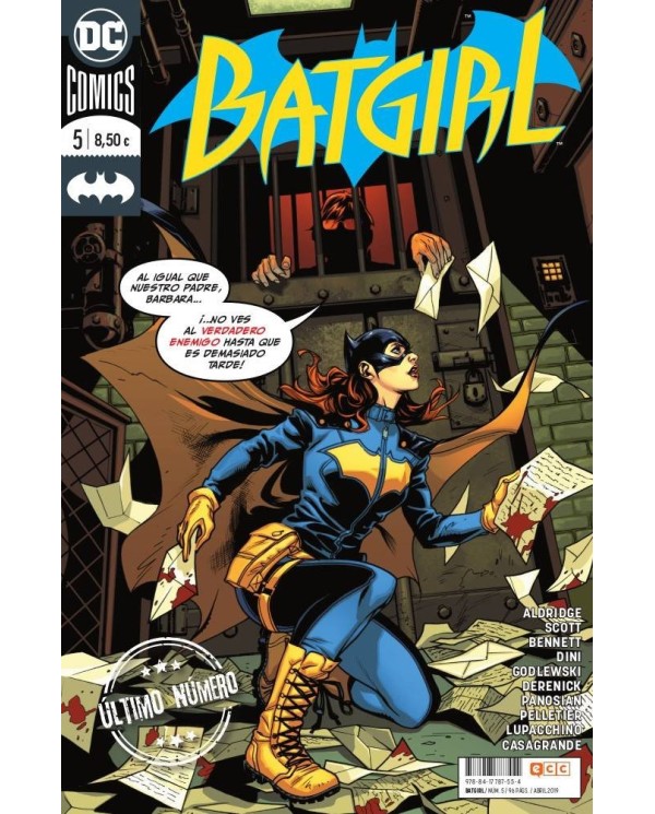 Batgirl núm. 05 ECC EDICIONES8,50 €8,50 € ECC ECC EDICIONES