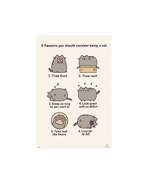 Poster Pusheen The Cat 8435497201579  7,50 €