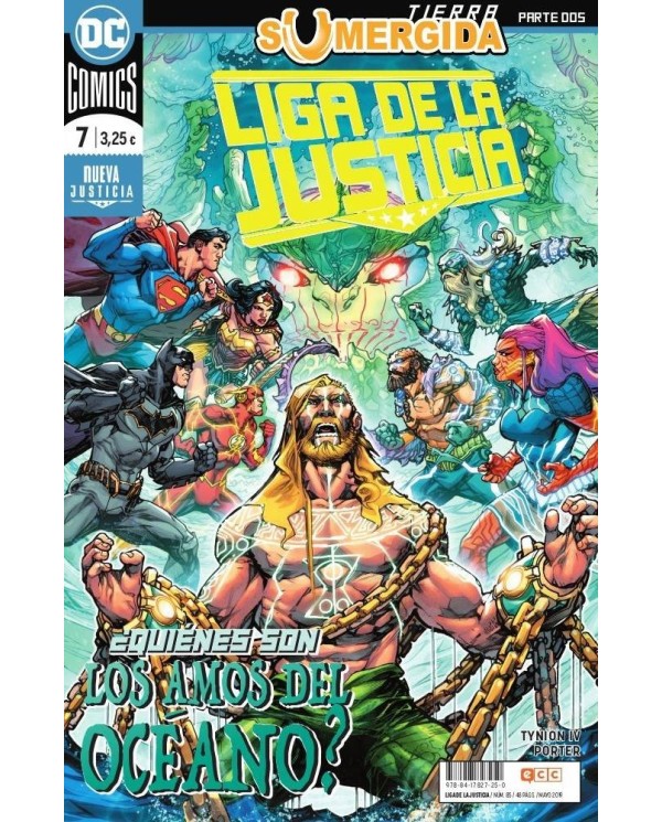 Liga de la justicia núm. 85/7 9788417827250 ECC 3,25 €