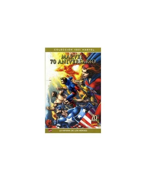 MARVEL 70 ANIVERSARIO. LA MATERIA DE LOS HEROES 9788498853421  12,50 €