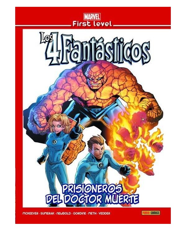 MARVEL FIRST LEVEL 18: LOS 4 FANTASTICOS: PRISIONEROS DEL DOCTOR MU...