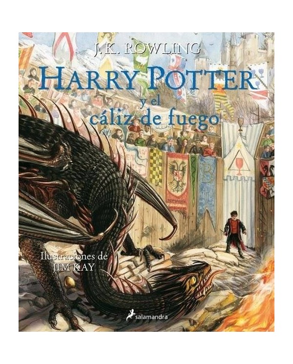 HARRY POTTER IV Y EL CALIZ DE FUEGO ILUSTRA