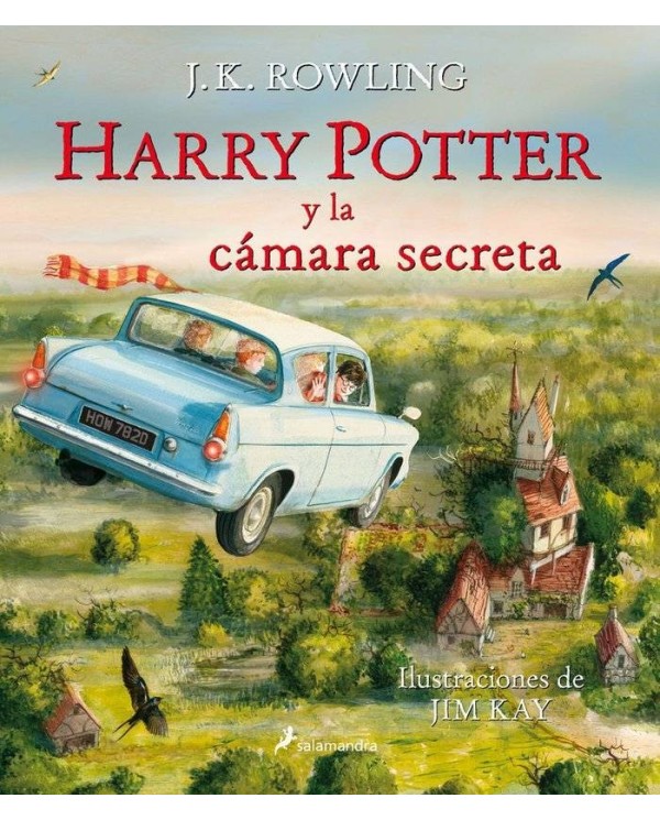 HARRY POTTER LA CAMARA SECRETA ILUSTRADO