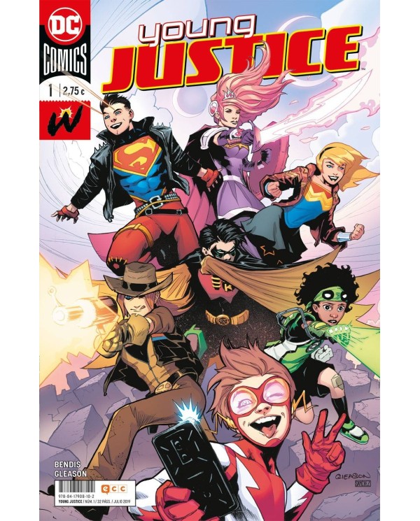 Young Justice núm. 01 9788417908102 ECC 2,75 €