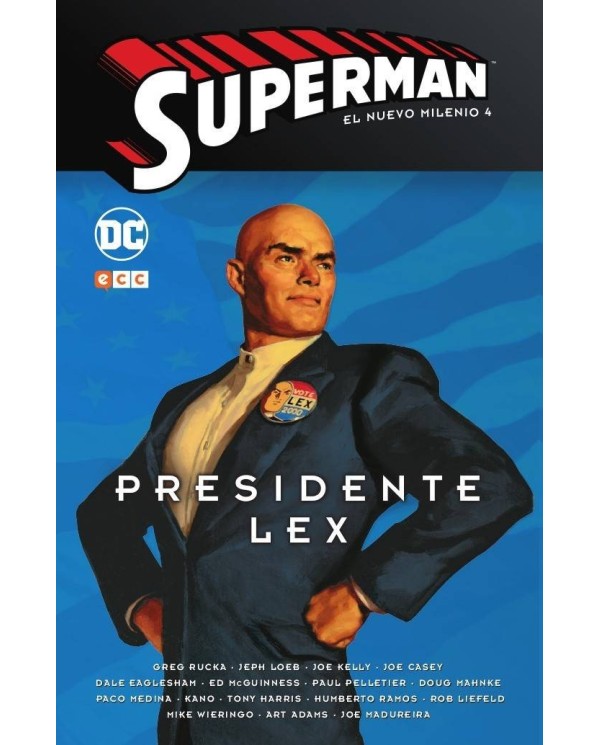 Superman: El nuevo milenio 4 - Presidente Lex 9788417549640 ECC 23,...