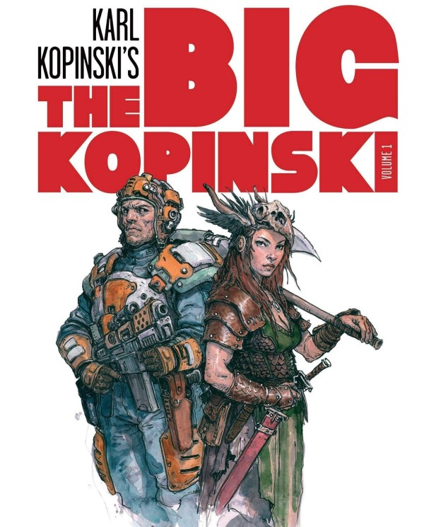 THE BIG KOPINSKI Vol.1 - Sketches e Illustraciones de Karl Kopinski...