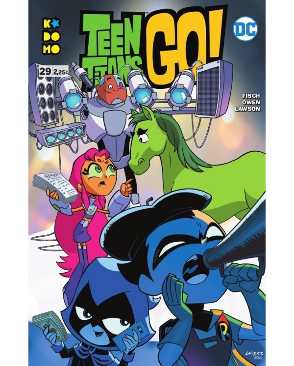 Teen Titans Go! Núm. 29 9788417908584 ECC 2,25 €