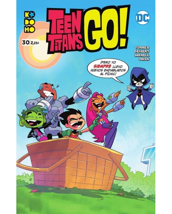 Teen Titans Go! núm. 30 9788417908935  ECC 1,86 €