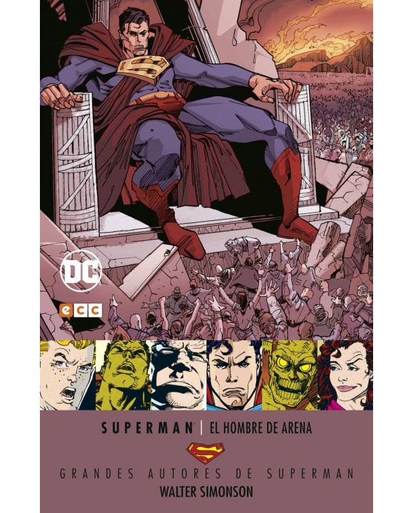 Grandes autores Superman Walter Simonson: El hombre de arena 978841...