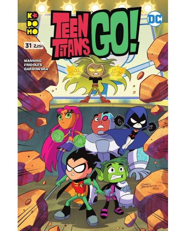 Teen Titans Go! Núm. 31 9788417960667 ECC 2,25 €