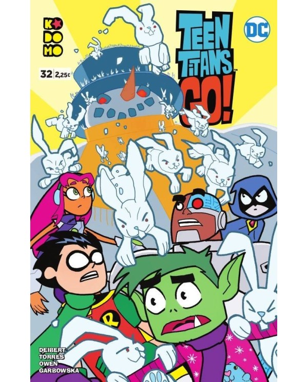 Teen Titans Go! Núm. 32 9788418026805 ECC 2,25 €