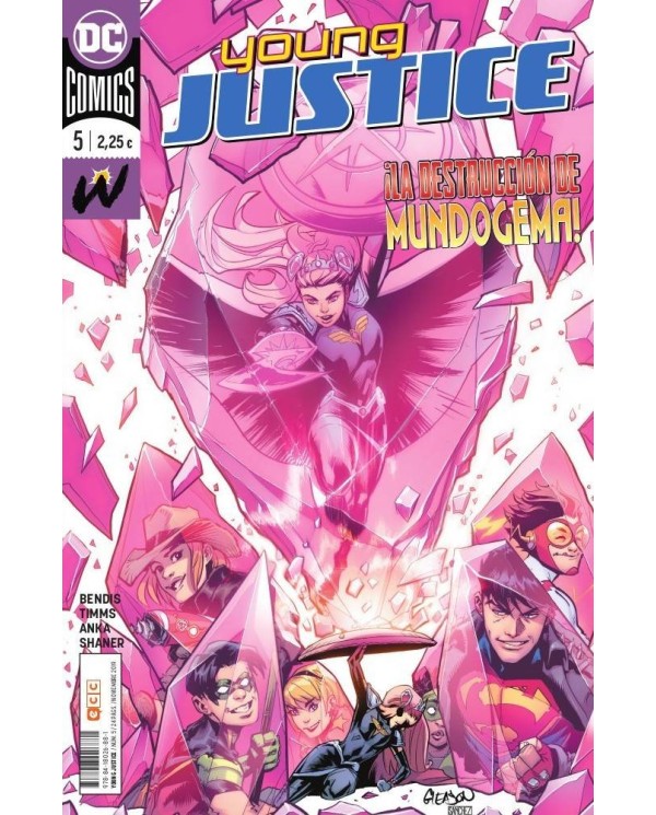 Young Justice núm. 05 9788418026881 ECC 2,25 €