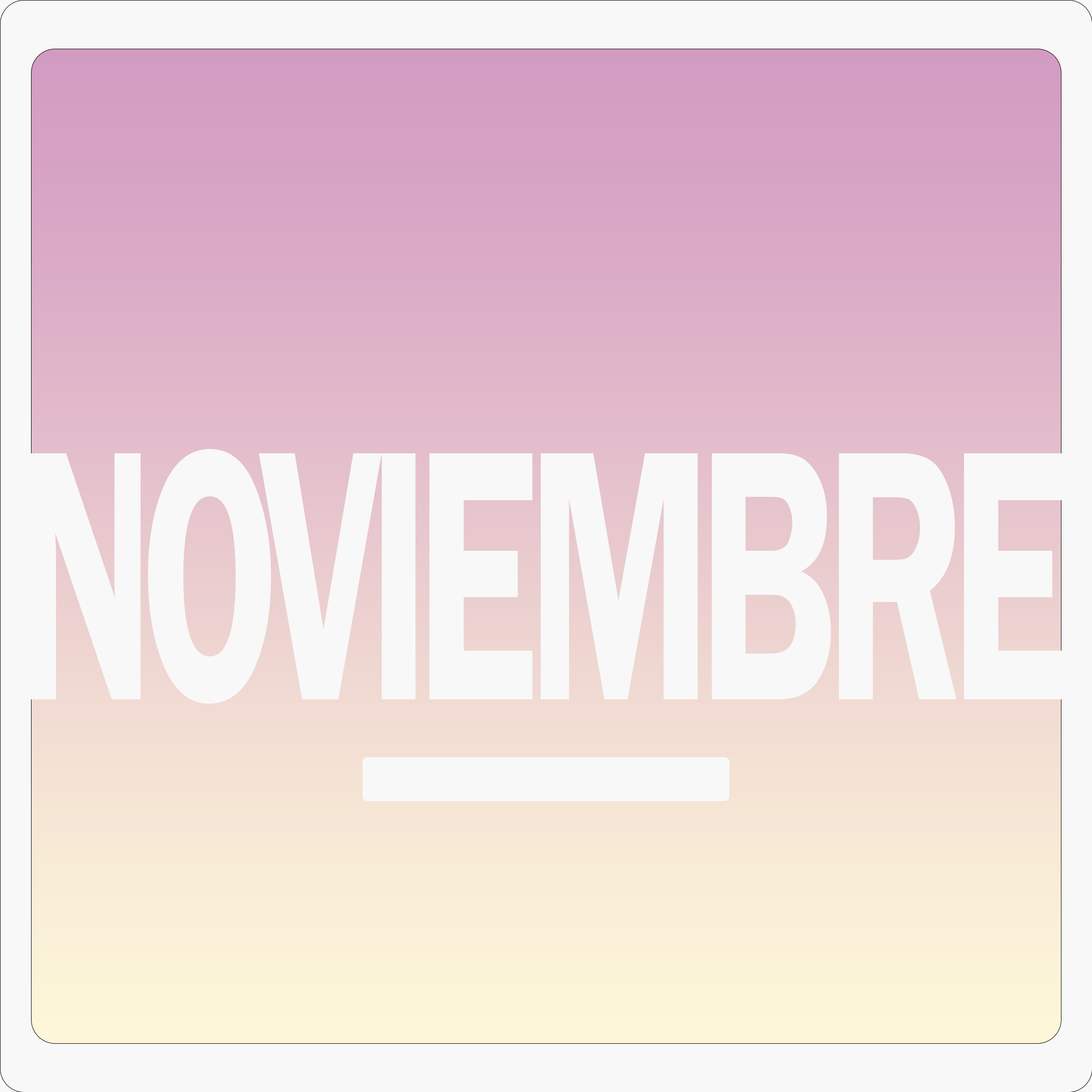 Novedades Noviembre